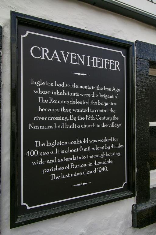 英格尔顿 Craven Heifer酒店 外观 照片